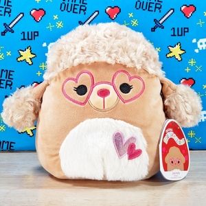 Squishmallow Jacinda the Valentine's Day Poodle 8" 2022 UltraSoft Stuffed Plush